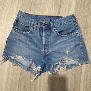 Levi Jean Shorts size 27